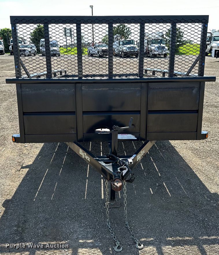 image for item EG1643 2016 Big Tex  70TV utility trailer