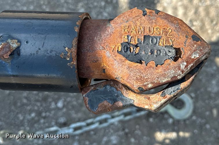 image for item EG1643 2016 Big Tex  70TV utility trailer