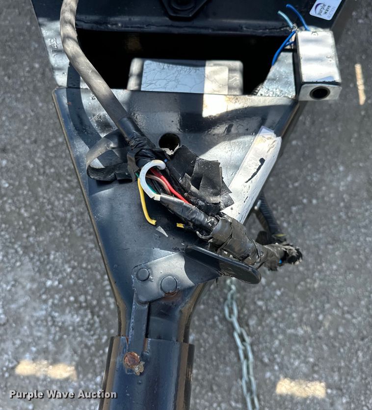 image for item EG1643 2016 Big Tex  70TV utility trailer