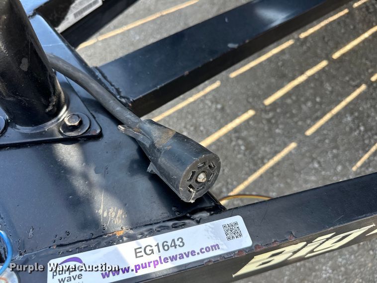 image for item EG1643 2016 Big Tex  70TV utility trailer