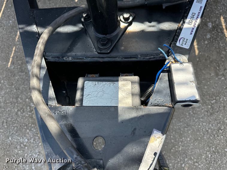 image for item EG1643 2016 Big Tex  70TV utility trailer