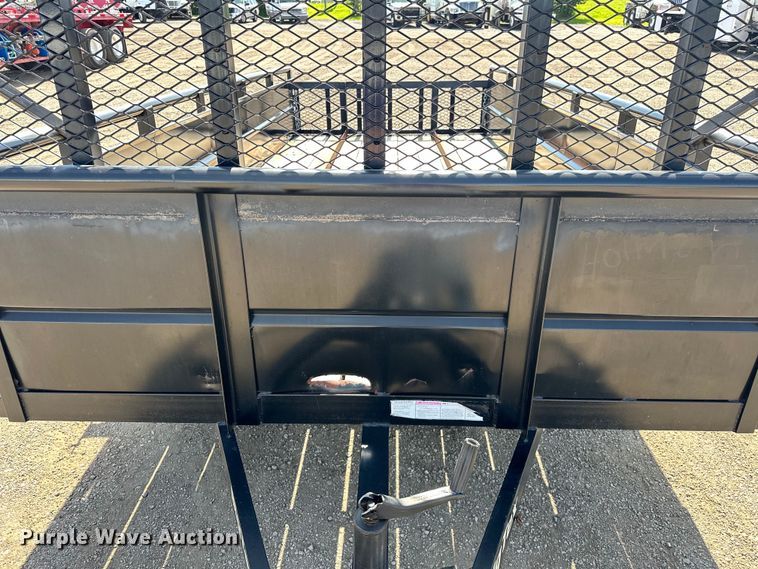 image for item EG1643 2016 Big Tex  70TV utility trailer