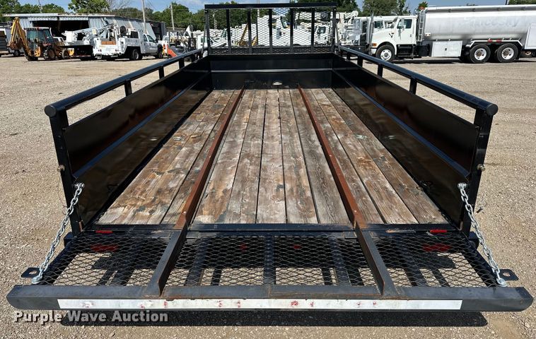 image for item EG1643 2016 Big Tex  70TV utility trailer