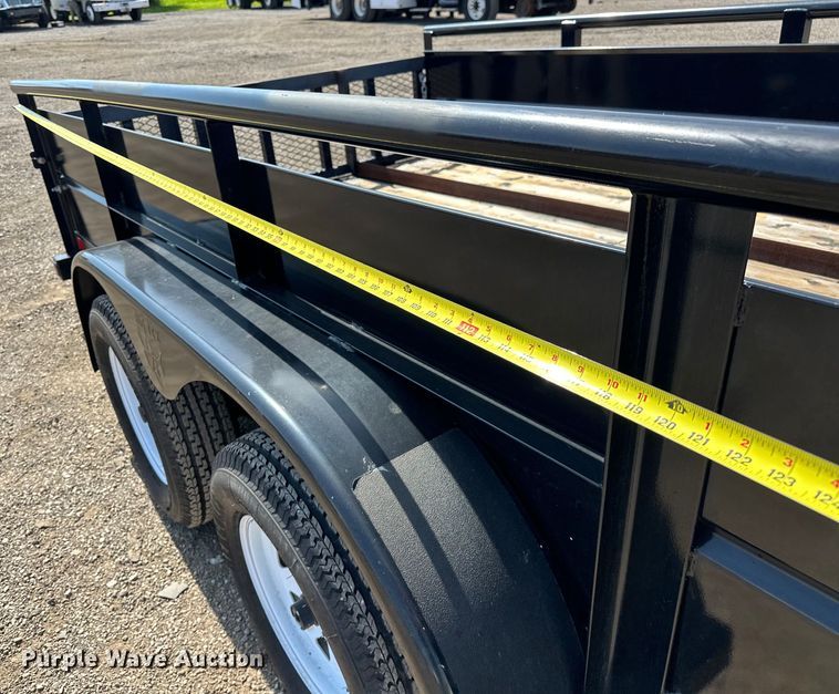 image for item EG1643 2016 Big Tex  70TV utility trailer