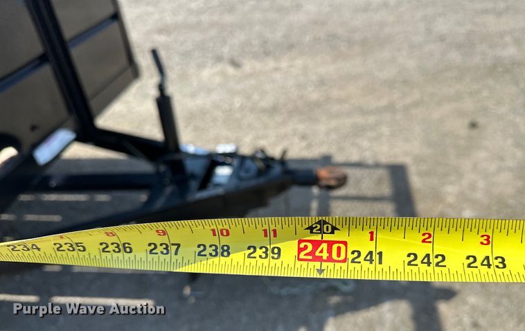 image for item EG1643 2016 Big Tex  70TV utility trailer