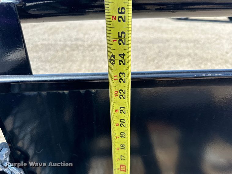 image for item EG1643 2016 Big Tex  70TV utility trailer