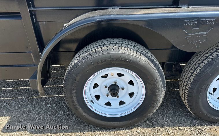 image for item EG1643 2016 Big Tex  70TV utility trailer