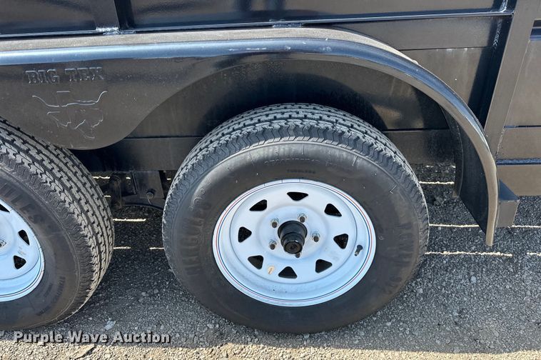 image for item EG1643 2016 Big Tex  70TV utility trailer