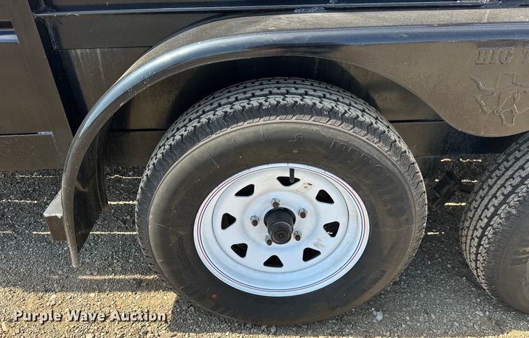 image for item EG1643 2016 Big Tex  70TV utility trailer