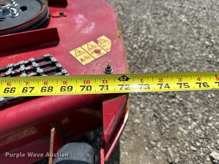 image for item EG1646 2018 Toro  ZMaster 7000 ZTR lawn mower