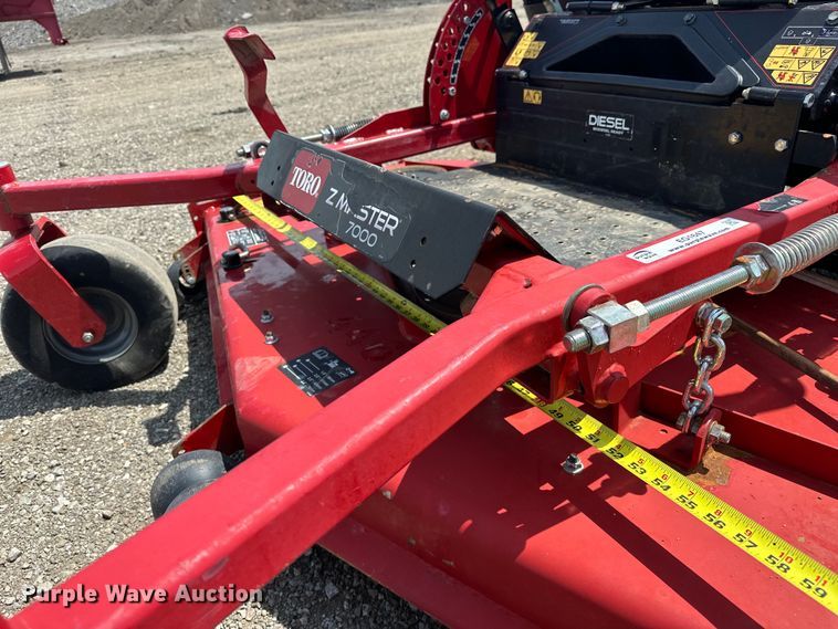 image for item EG1647 2018 Toro ZMaster 7000 ZTR lawn mower