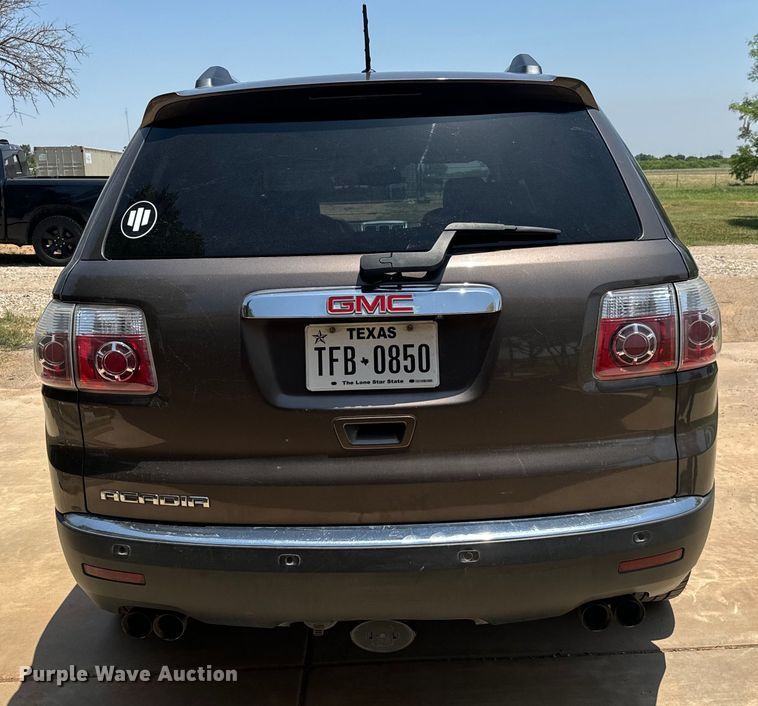 image for item EH3955 2010 GMC Acadia SUV