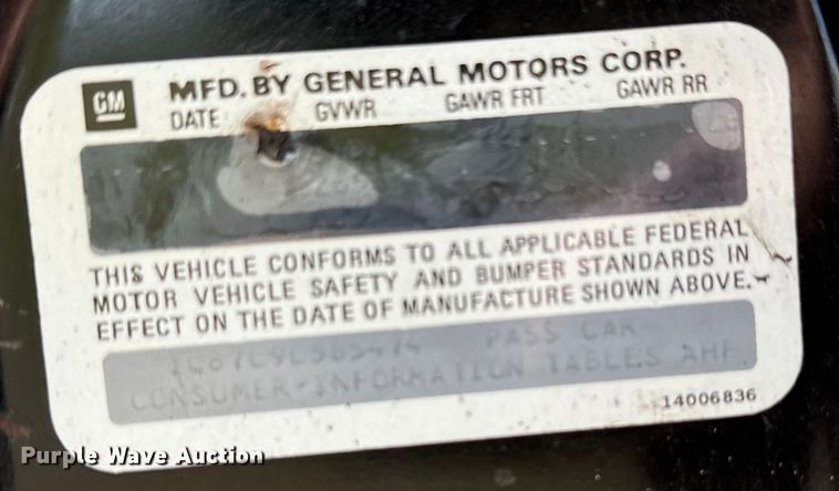 image for item EH3965 1979 Chevrolet  Camaro 