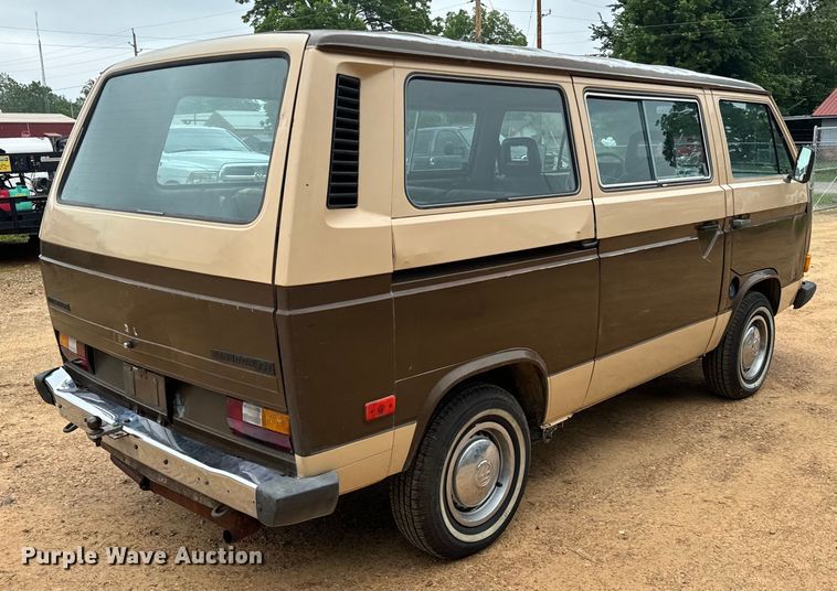 image for item EH3970 1982 Volkswagen  Vanagon GL van