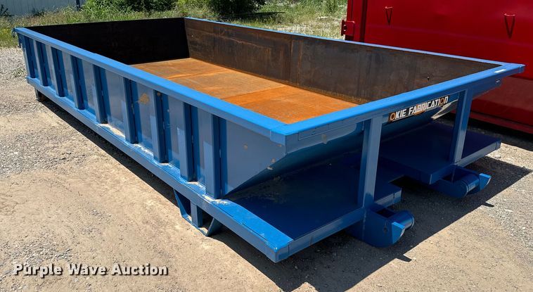 image for item EH3991 Okie Fabrication  roll-off container 