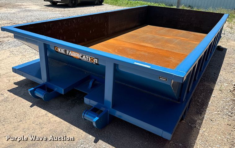 image for item EH3991 Okie Fabrication  roll-off container 