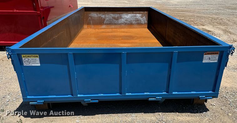 image for item EH3991 Okie Fabrication  roll-off container 