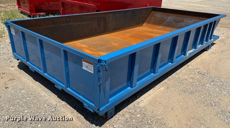 image for item EH3991 Okie Fabrication  roll-off container 