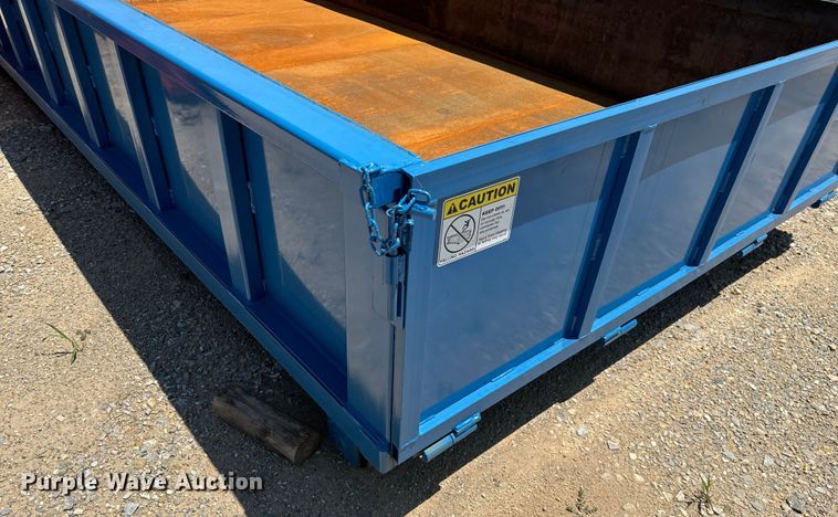 image for item EH3991 Okie Fabrication  roll-off container 