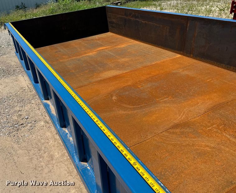 image for item EH3991 Okie Fabrication  roll-off container 