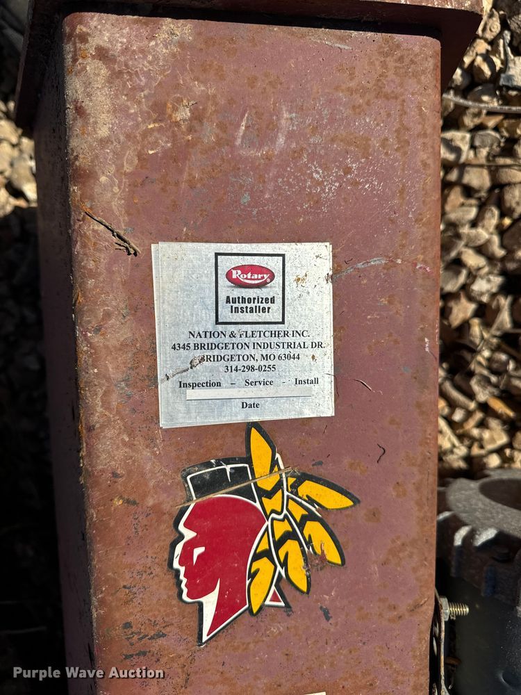 image for item EH6897 Mohawk four post automotive lift