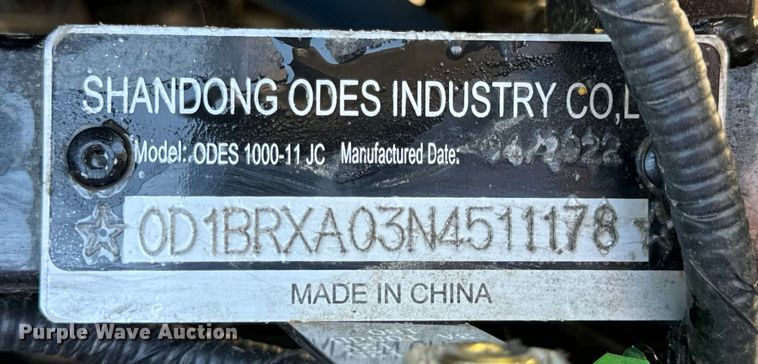 image for item EH6906 2022 Odes Sportcross utility vehicle