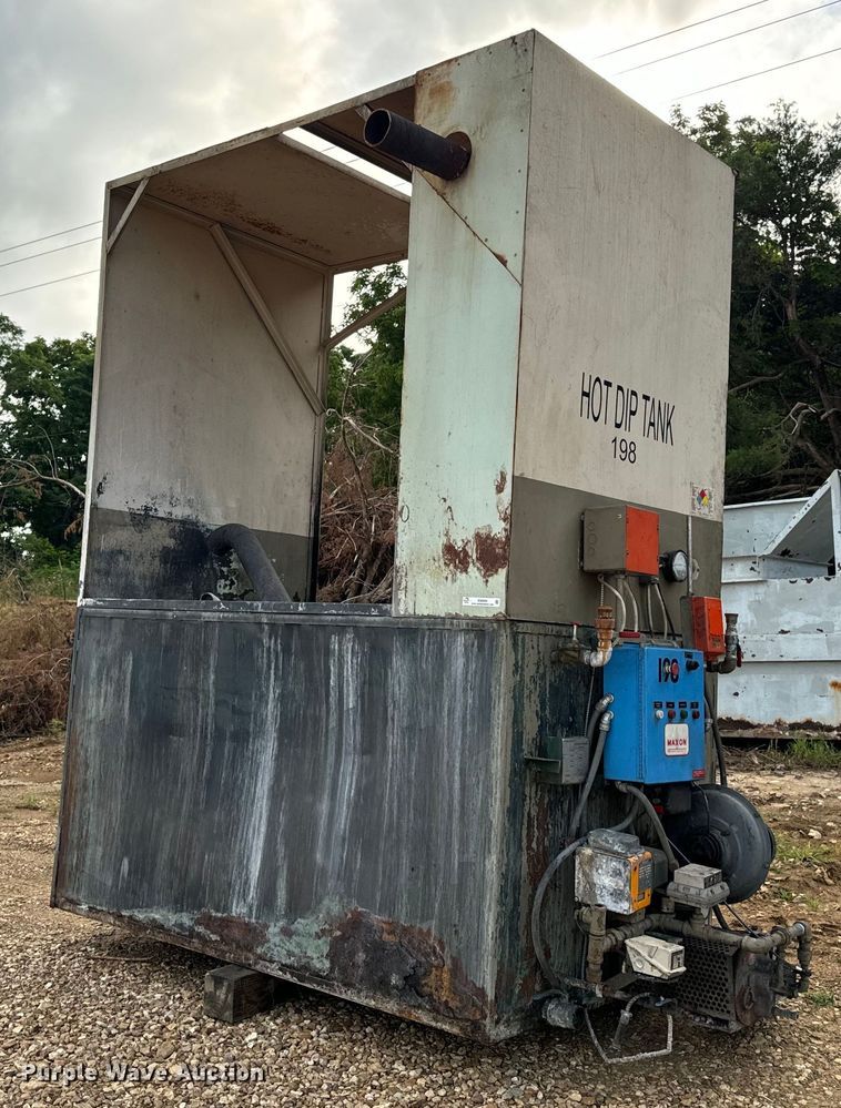 image for item EH6909 1997 Enfab Inc. 48X84TANK hot dip tank