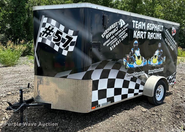 image for item EH6941 2019 Doolittle  enclosed cargo trailer