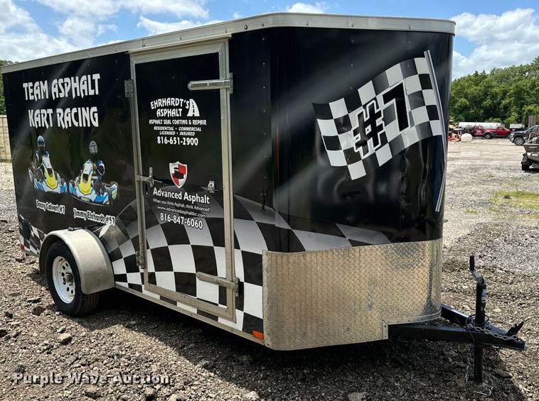 image for item EH6941 2019 Doolittle  enclosed cargo trailer