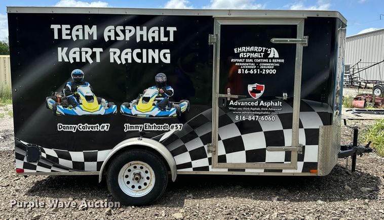 image for item EH6941 2019 Doolittle  enclosed cargo trailer