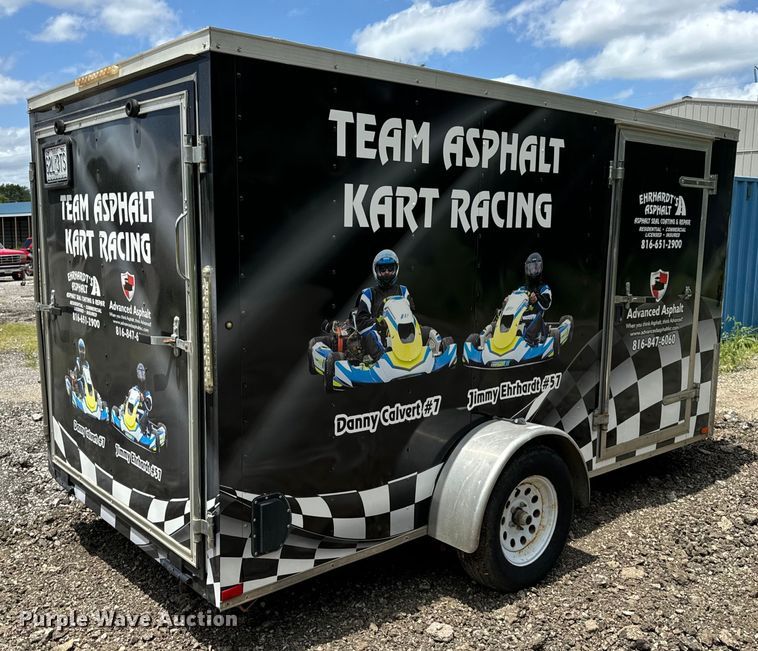 image for item EH6941 2019 Doolittle  enclosed cargo trailer