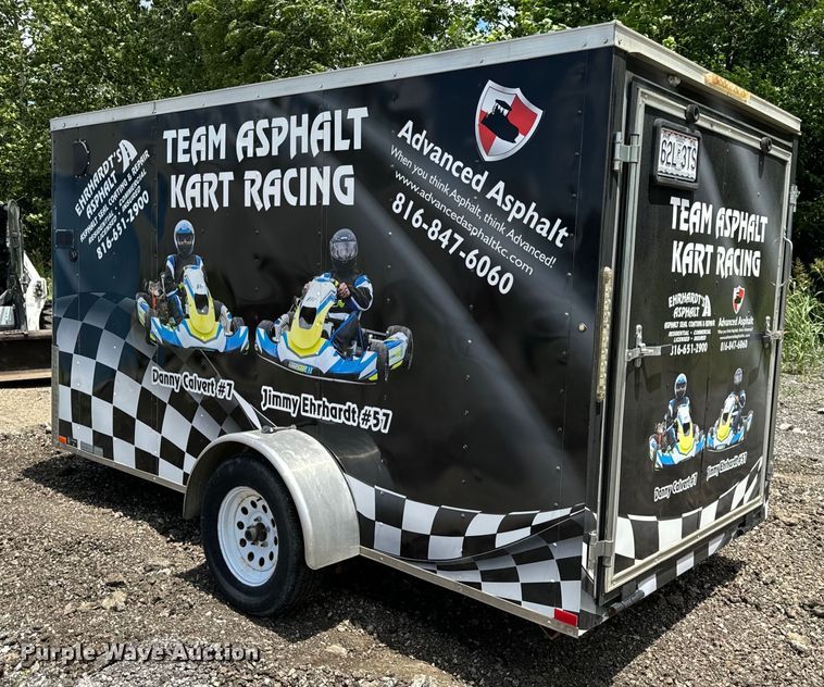 image for item EH6941 2019 Doolittle  enclosed cargo trailer