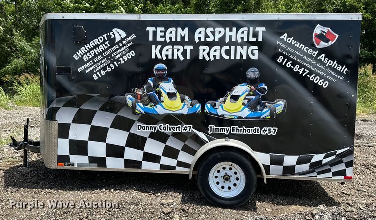 image for item EH6941 2019 Doolittle  enclosed cargo trailer