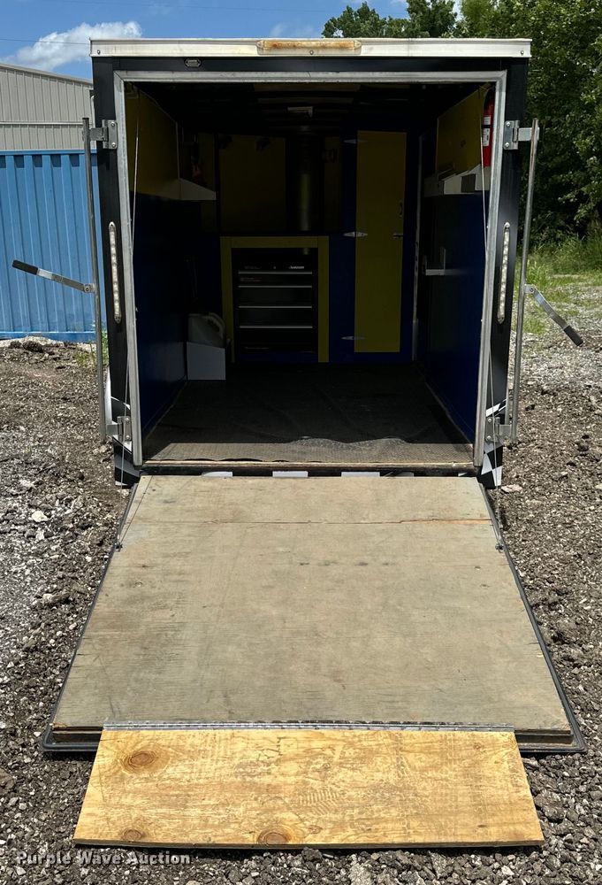 image for item EH6941 2019 Doolittle  enclosed cargo trailer