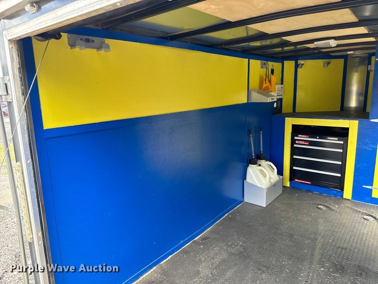 image for item EH6941 2019 Doolittle  enclosed cargo trailer