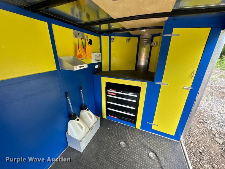 image for item EH6941 2019 Doolittle  enclosed cargo trailer