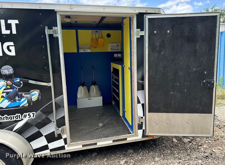 image for item EH6941 2019 Doolittle  enclosed cargo trailer