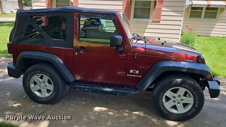 image for item EI3899 2008 Jeep Wrangler SUV