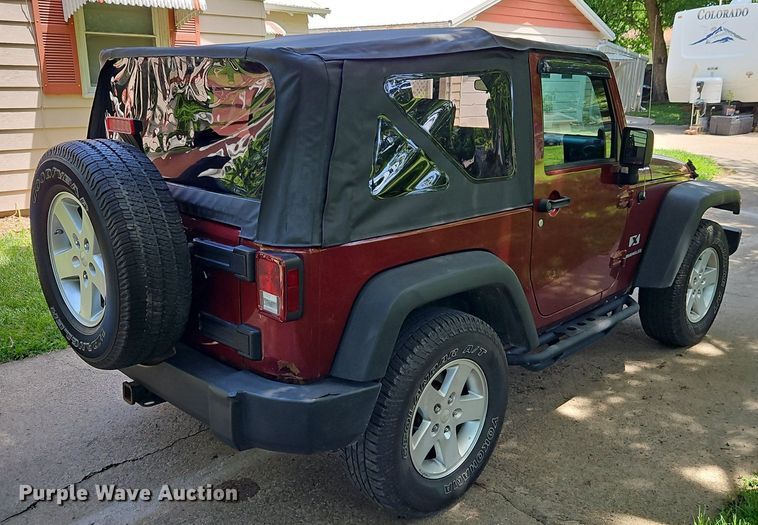 image for item EI3899 2008 Jeep Wrangler SUV