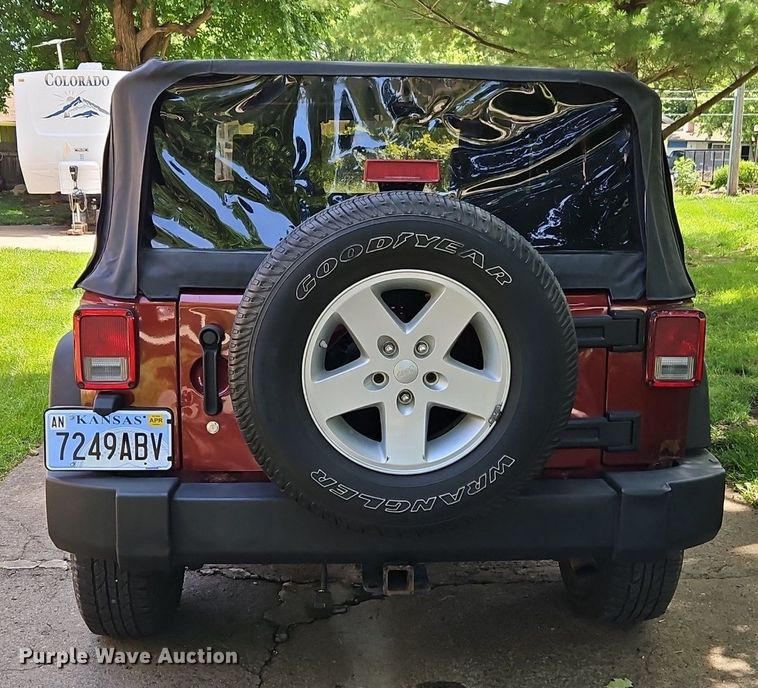 image for item EI3899 2008 Jeep Wrangler SUV