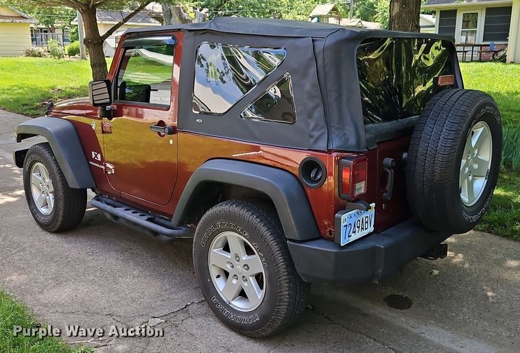 image for item EI3899 2008 Jeep Wrangler SUV