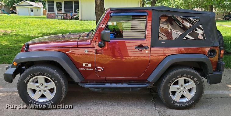 image for item EI3899 2008 Jeep Wrangler SUV