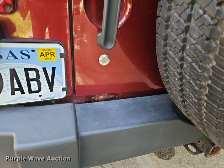 image for item EI3899 2008 Jeep Wrangler SUV