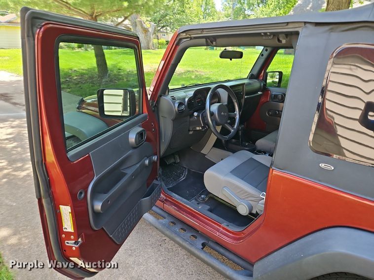 image for item EI3899 2008 Jeep Wrangler SUV