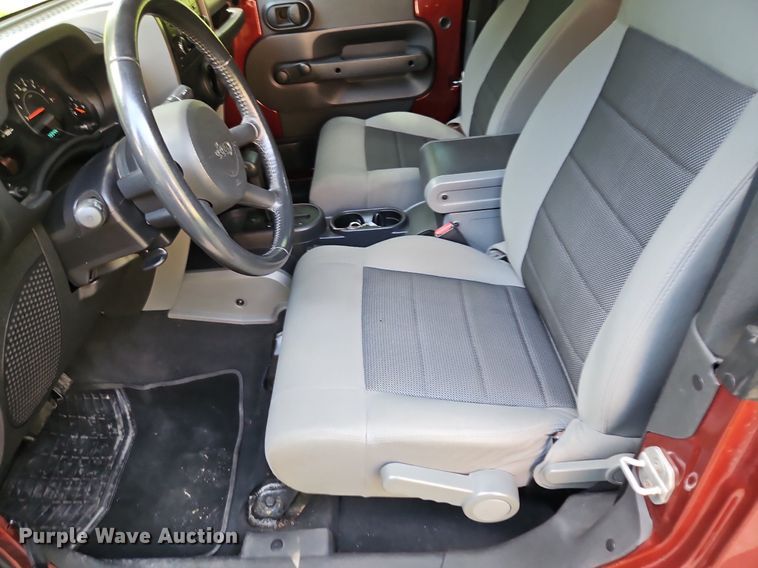 image for item EI3899 2008 Jeep Wrangler SUV