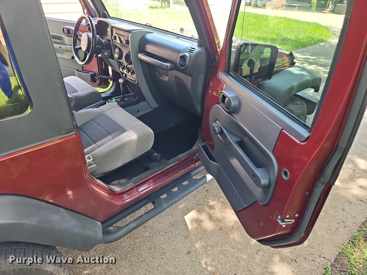 image for item EI3899 2008 Jeep Wrangler SUV