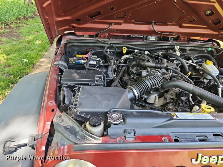 image for item EI3899 2008 Jeep Wrangler SUV