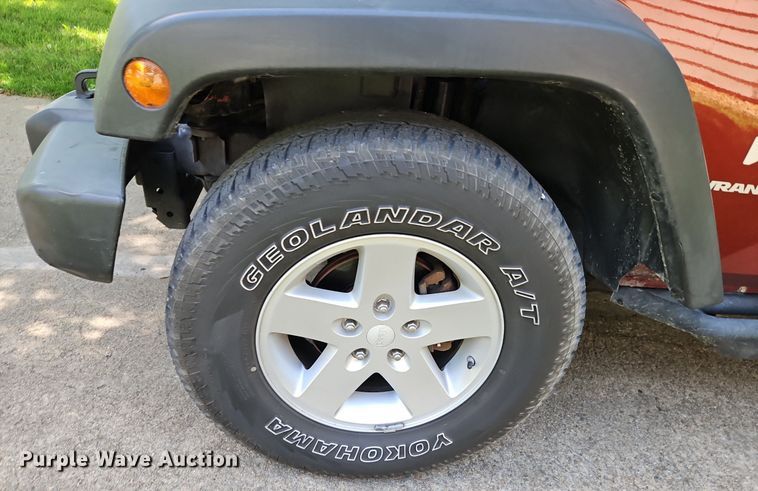 image for item EI3899 2008 Jeep Wrangler SUV