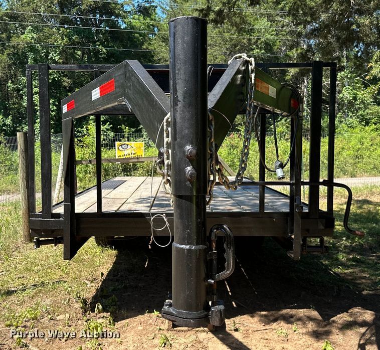 image for item EJ4358 1997 shop built utility trailer