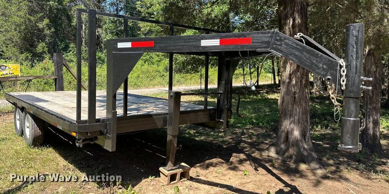 image for item EJ4358 1997 shop built utility trailer